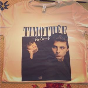 Timothee Chalamet graphic tee